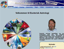 Tablet Screenshot of esoterisk-astrologi.dk